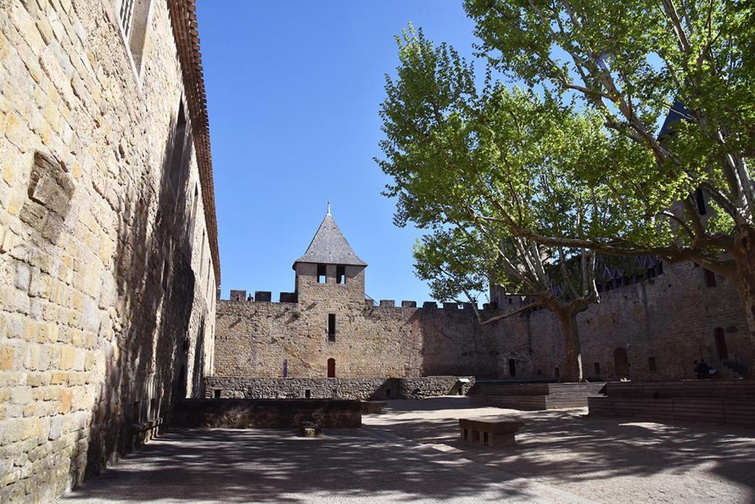 Tout Confort ! Climatisation, Calme, Piscine, Parking Gratuit, Terrasse, Wifi Apartment Carcassonne Exterior foto