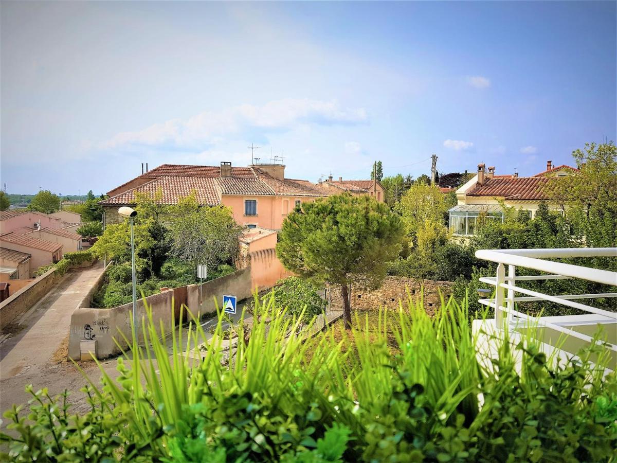 Tout Confort ! Climatisation, Calme, Piscine, Parking Gratuit, Terrasse, Wifi Carcassonne Exterior foto